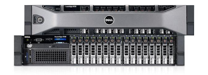 SERVER DELL POWEREDGE R720 E5 2670x2 C2 RAM 32GB SAS 300GB X 1 RAID H710 8x2.5